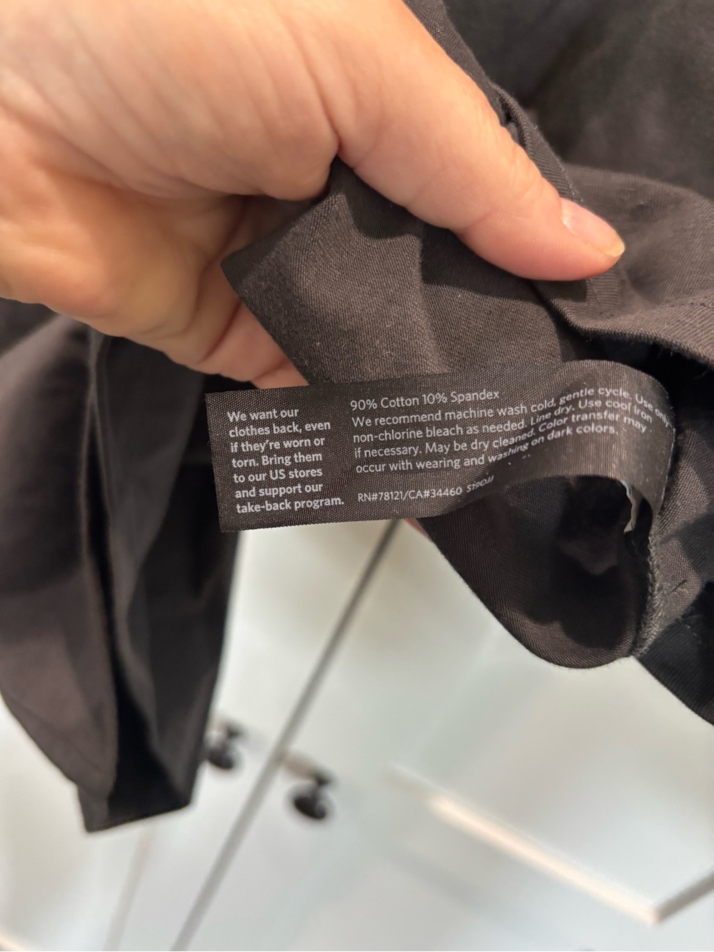 Eileen Fisher Charcoal Crewneck Sleeveless Tank - Picture 2 of 3